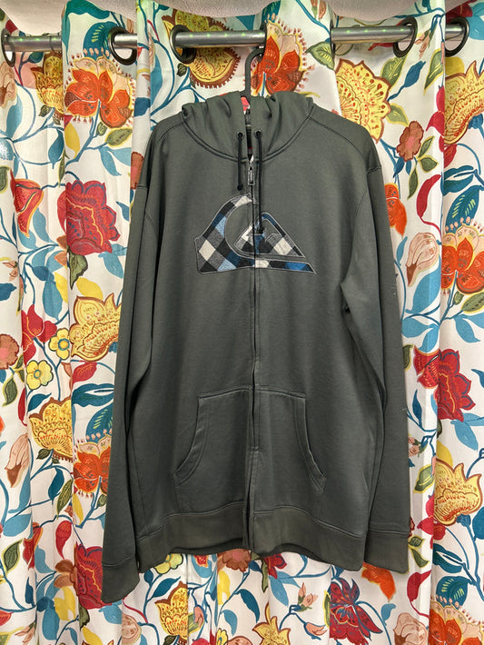 Quiksilver grey heavy jacket