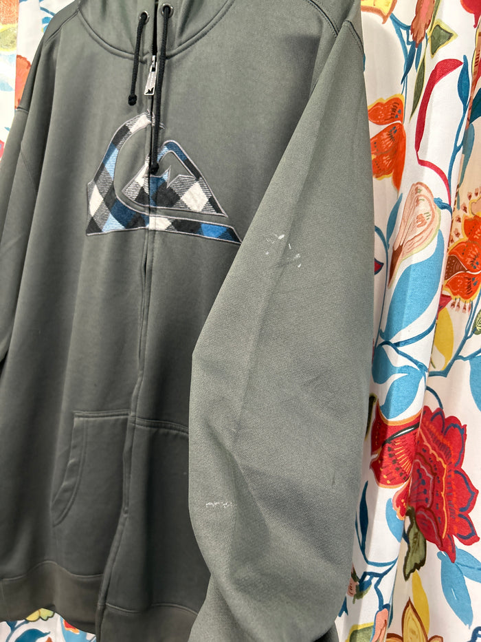 Quiksilver grey heavy jacket