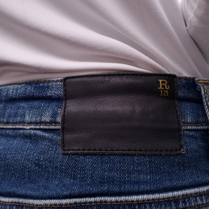 R13 'BOY SKINNY' JEANS - SIZE 31