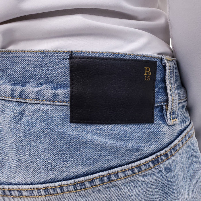 R13 'TAILORED DROP' JEANS - SIZE 30