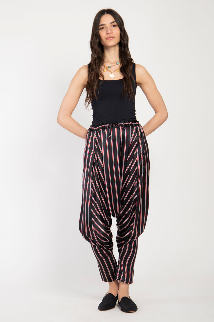 Rafic Silk Stripes Sirwal