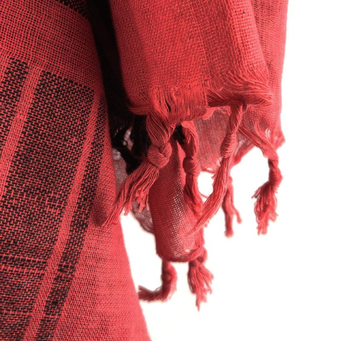 Red and Black Shemagh - Mil-Tec - Scarves & Shemaghs