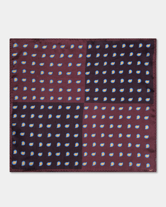 Accessories Regular Fit 4 Ways Print Pocket Square