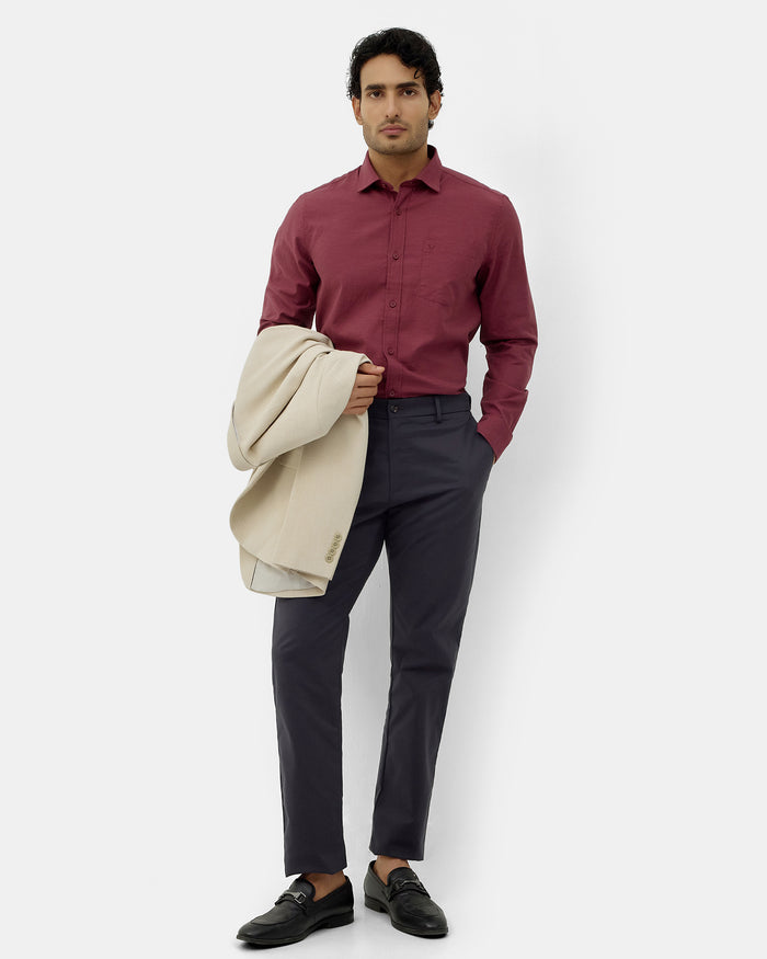 Red Solid Shirt - Ariss