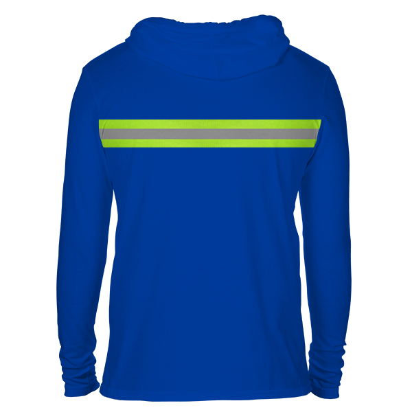 Reflectorized Hooded Buttoned Longsleeves (HL14)