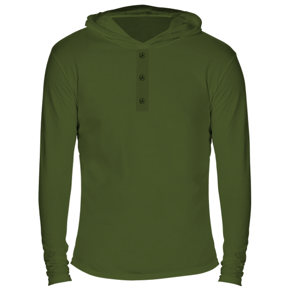 Reflectorized Hooded Buttoned Longsleeves (HL14)