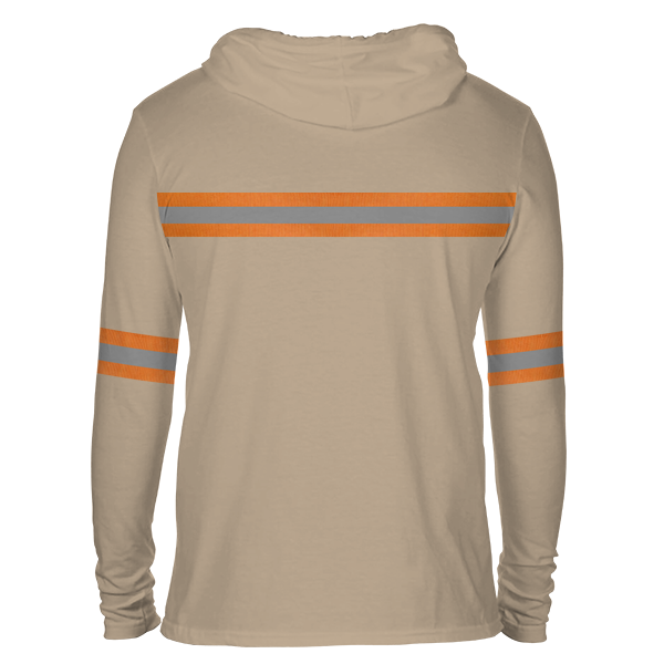 Reflectorized Hooded Buttoned Longsleeves (HL15)