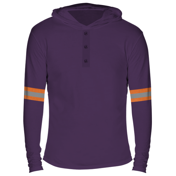 Reflectorized Hooded Buttoned Longsleeves (HL15)