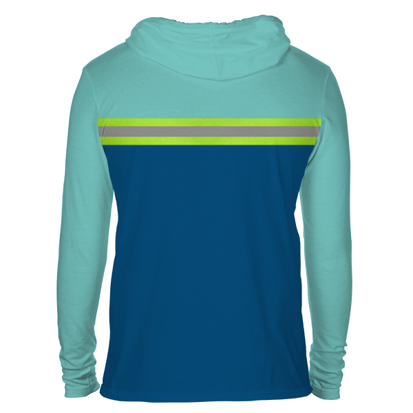 Reflectorized Hooded Buttoned Longsleeves (HL18)