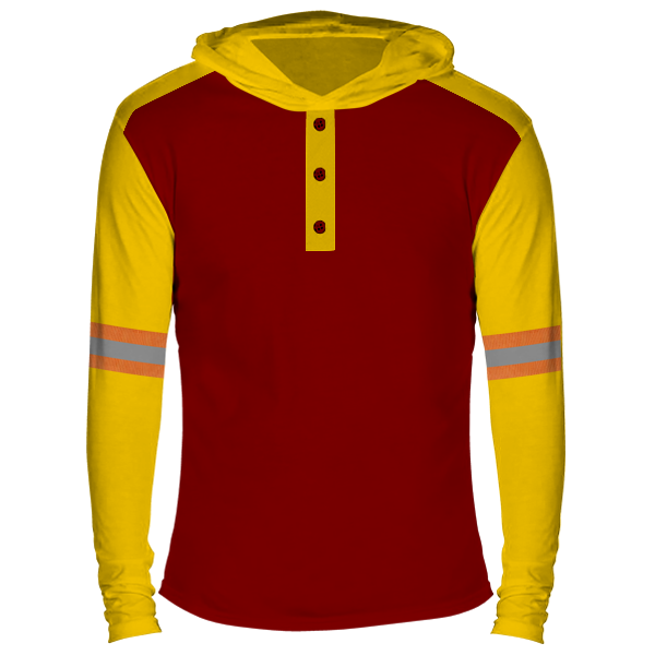 Reflectorized Hooded Buttoned Longsleeves (HL19)