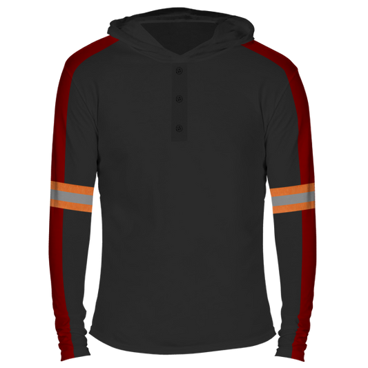 Reflectorized Hooded Buttoned Longsleeves (HL23)