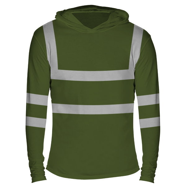 Reflectorized Hooded Longsleeves (HL04)
