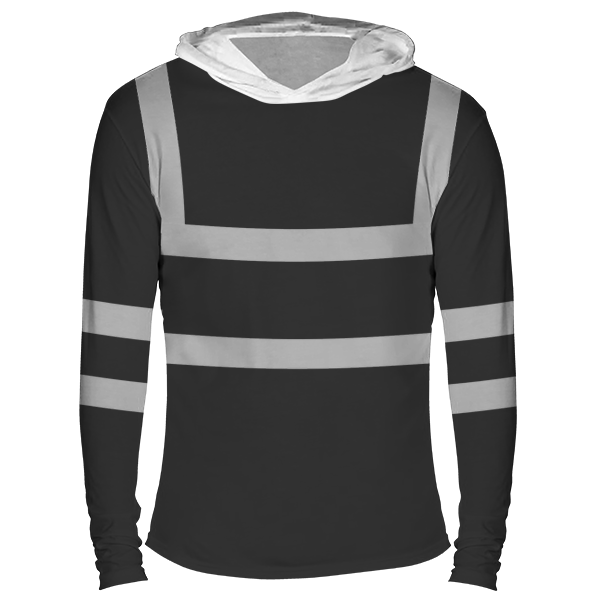 Reflectorized Hooded Longsleeves (HL08)