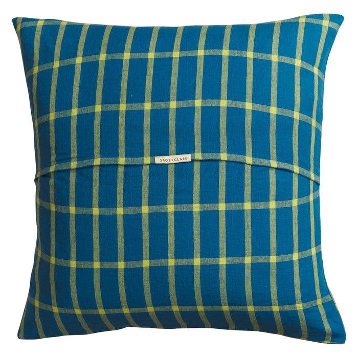 Remi Linen Euro Pillowcase Set - Capri