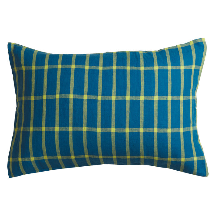 Remi Linen Pillowcase Set - Capri