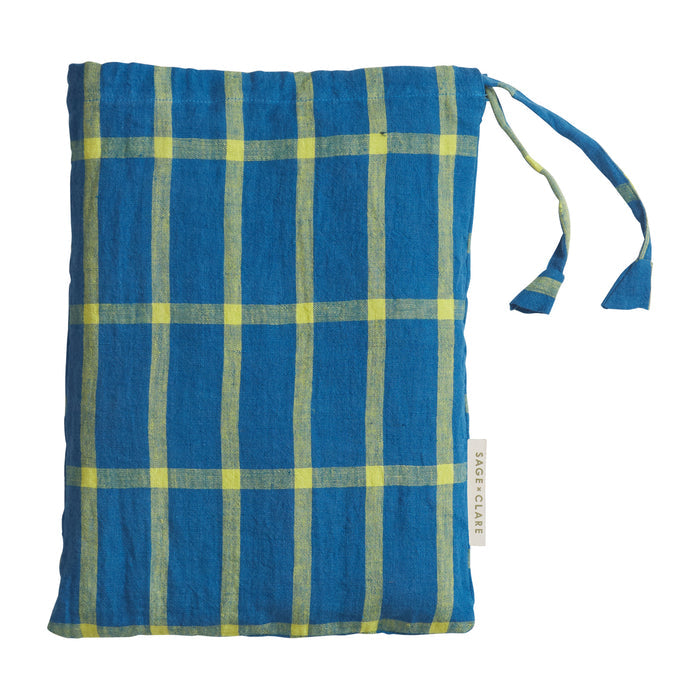 Remi Linen Pillowcase Set - Capri