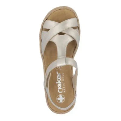 RIEKER V0919 PALE GOLD