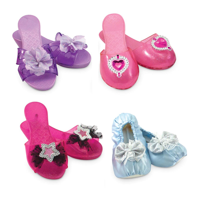 Role Play Collection - Step In Style! 4-Pack Dress-Up Shoes