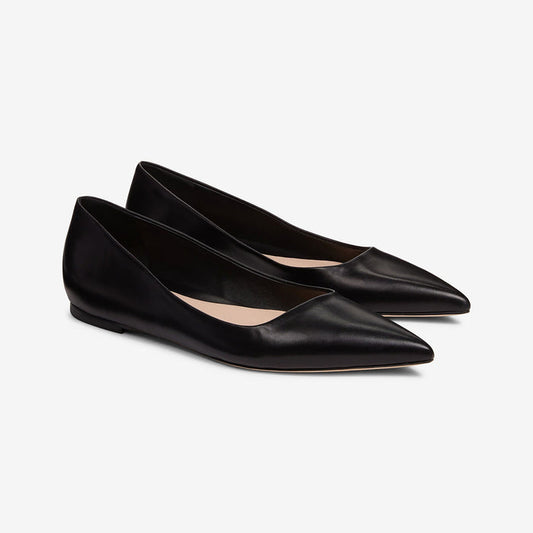 packshot image of rowan flat kidskin in black | Lead
