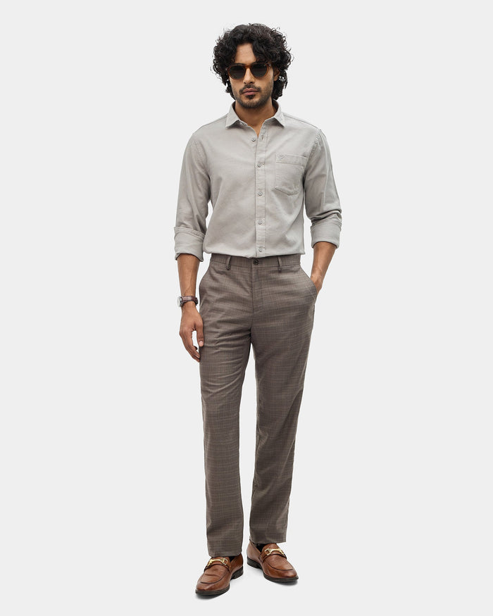 Sage Green Textured Shirt - Caty