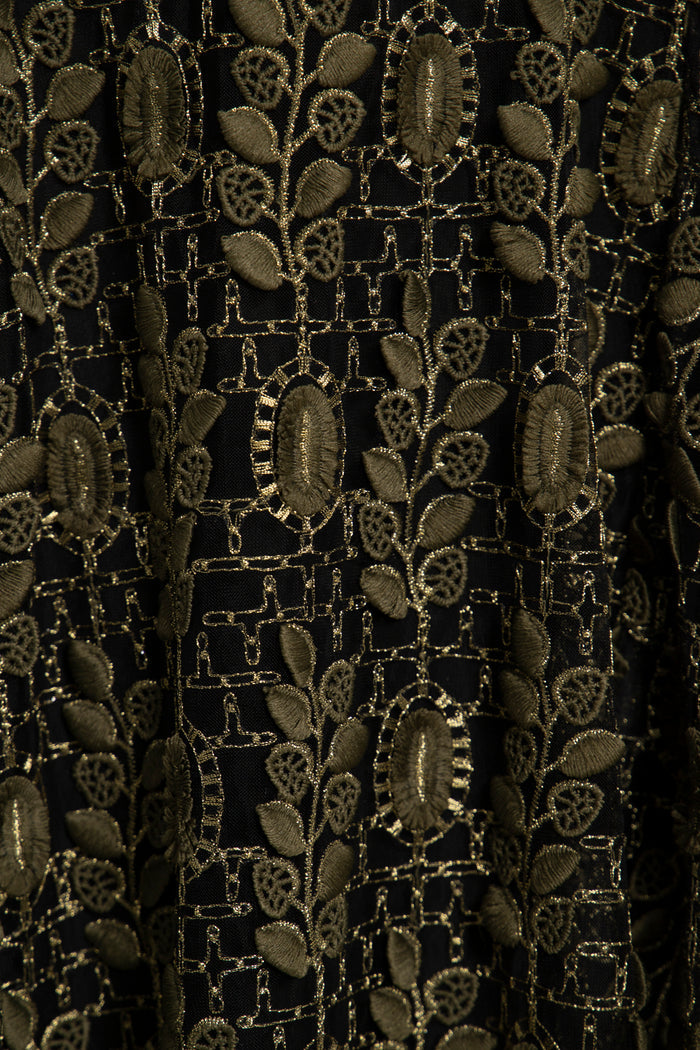 Samara Tulle Olive Dress