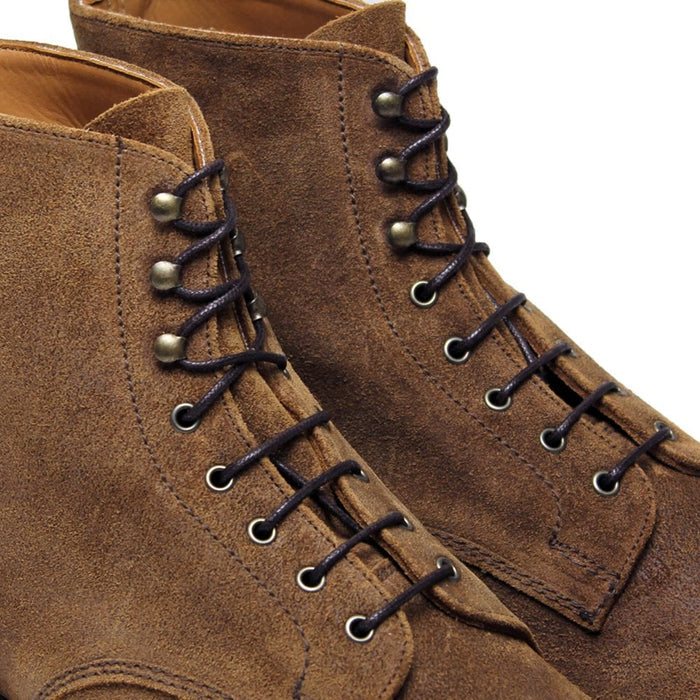 Aubin Snuff Waxy Suede Sanders Craig Cap Derby Boot | Footwear