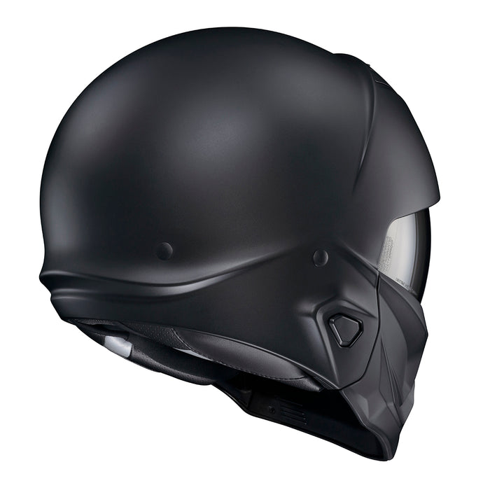 Scorpion EXO Covert 2 Solid: The new Covert 2 Model is a 2-piece open-face helmet that includes a removable mask for style