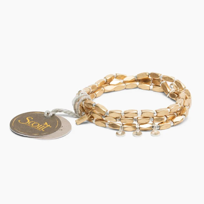 Scout Metal Wrap Iconic Gold & Silver
