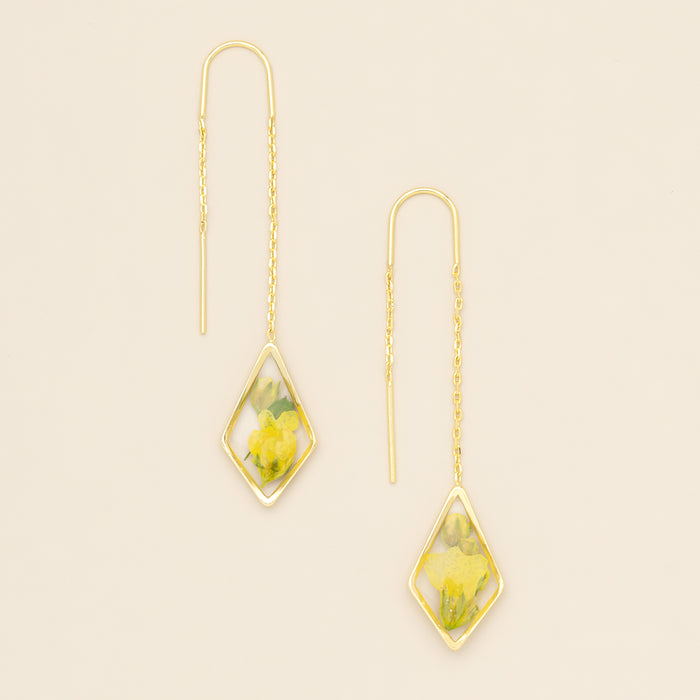 Scout Press Flower Thread Earring