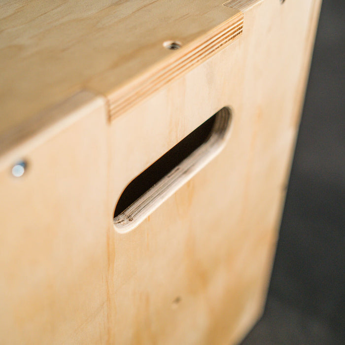SCRATCH AND DENT - 3-in-1 Wooden Plyometric Box – 16-in. 20-in. 24-in. - FINAL SALE
