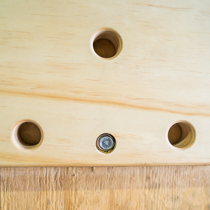 Wall-Mounted Peg Board