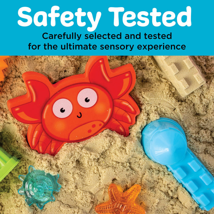 Sensory Bin Beach Activity Bin for Kids - Wee Bee Baby Boutique