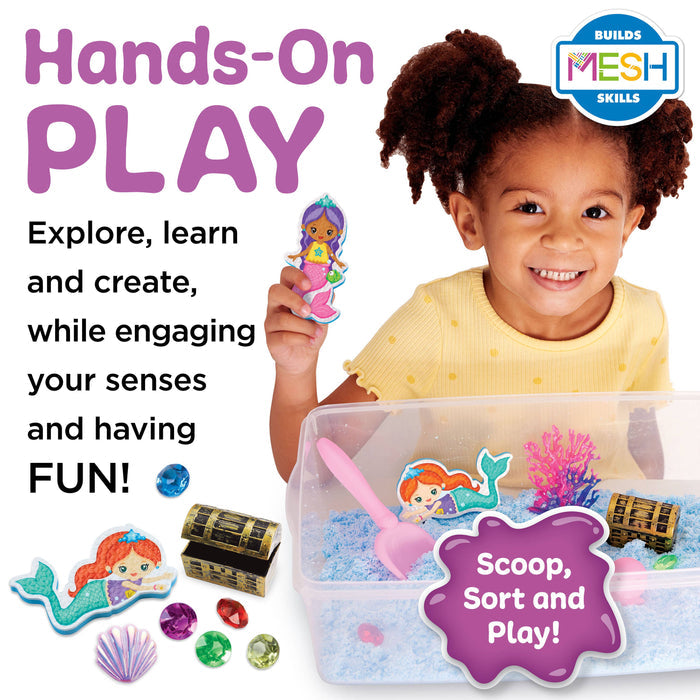 Sensory Bin Mermaid Activity Bin for Kids - Wee Bee Baby Boutique