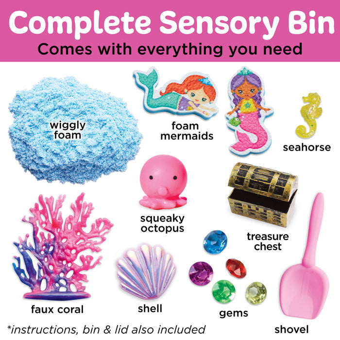 Sensory Bin Mermaid Activity Bin for Kids - Wee Bee Baby Boutique
