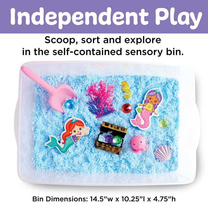 Sensory Bin Mermaid Activity Bin for Kids - Wee Bee Baby Boutique