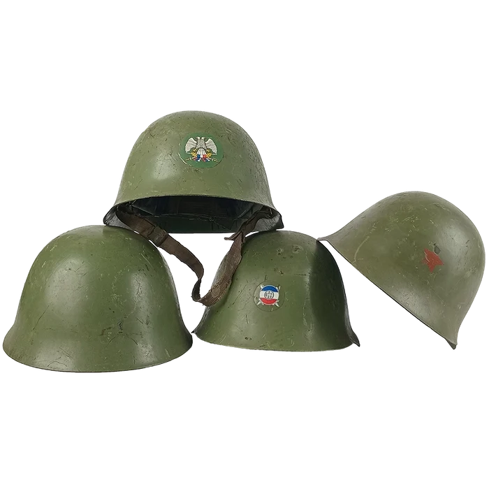 Serbian M58/85 Steel Helmet - Serbian Army Surplus - Helmets