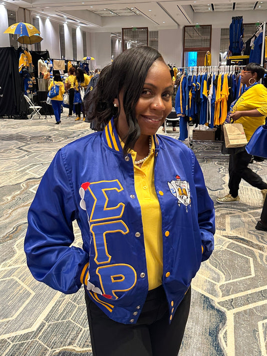 SGRho - R&P Satin Bomber Jacket