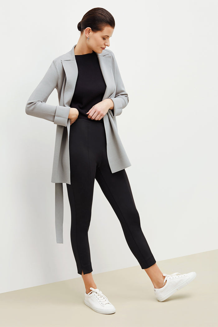 image of a woman wearing the shaw pant in black | Exclude | Grid