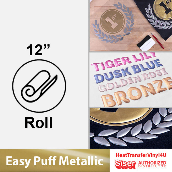 Siser Easy Puff Metallic