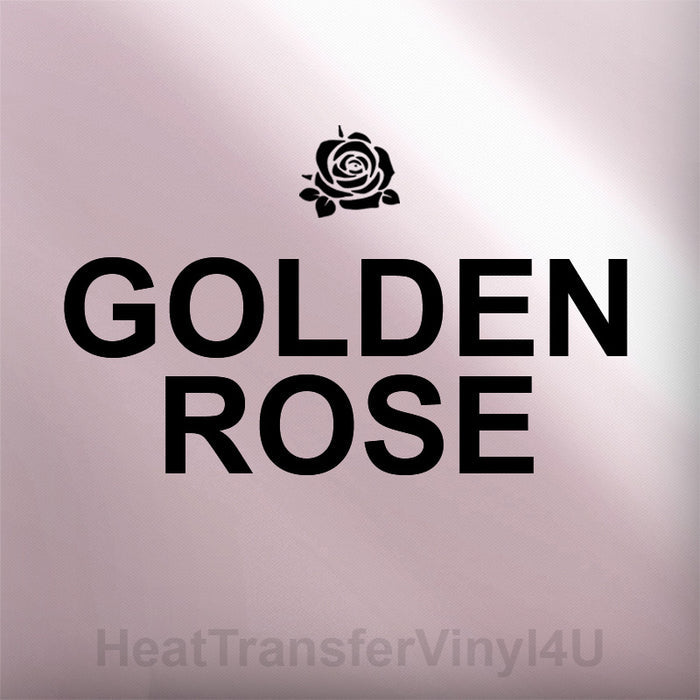 Metallic Golden Rose