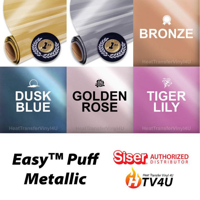 Siser Easy Puff Metallic