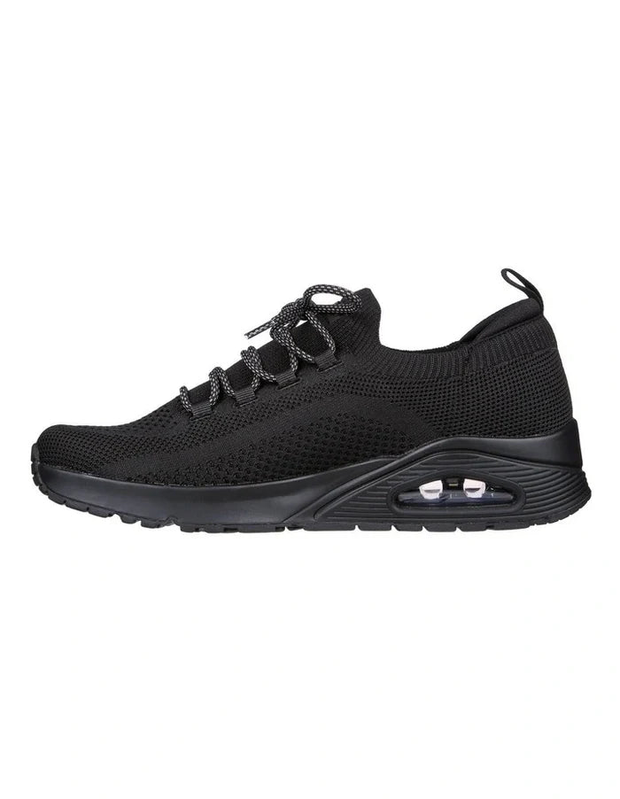 SKECHERS 177102 UNO EVERYWEAR BLACK/BLACK
