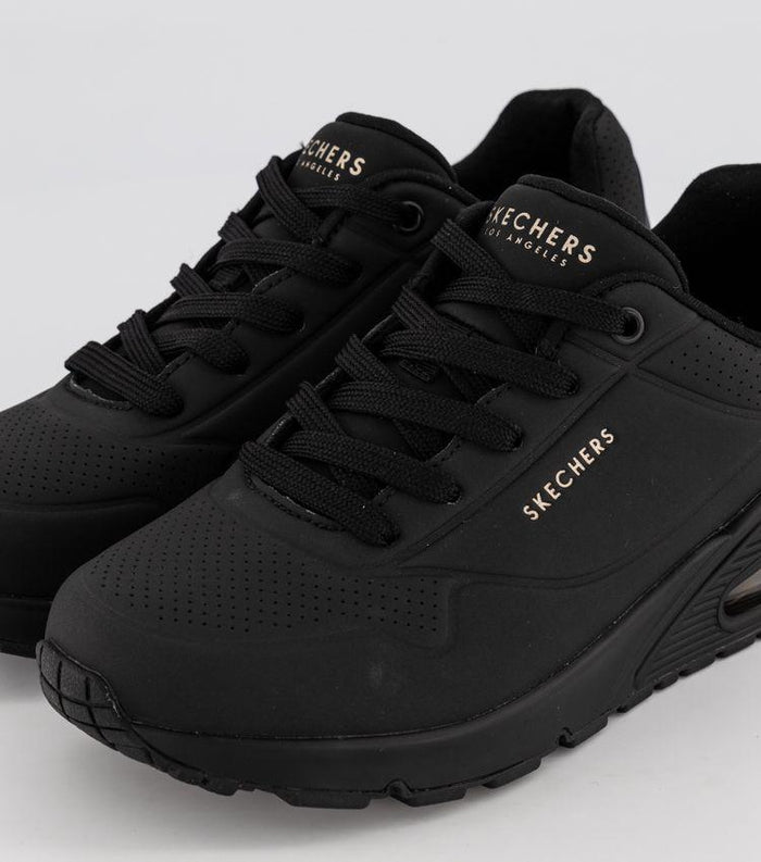 SKECHERS 73690 UNO STAND ON AIR BLACK/BLACK