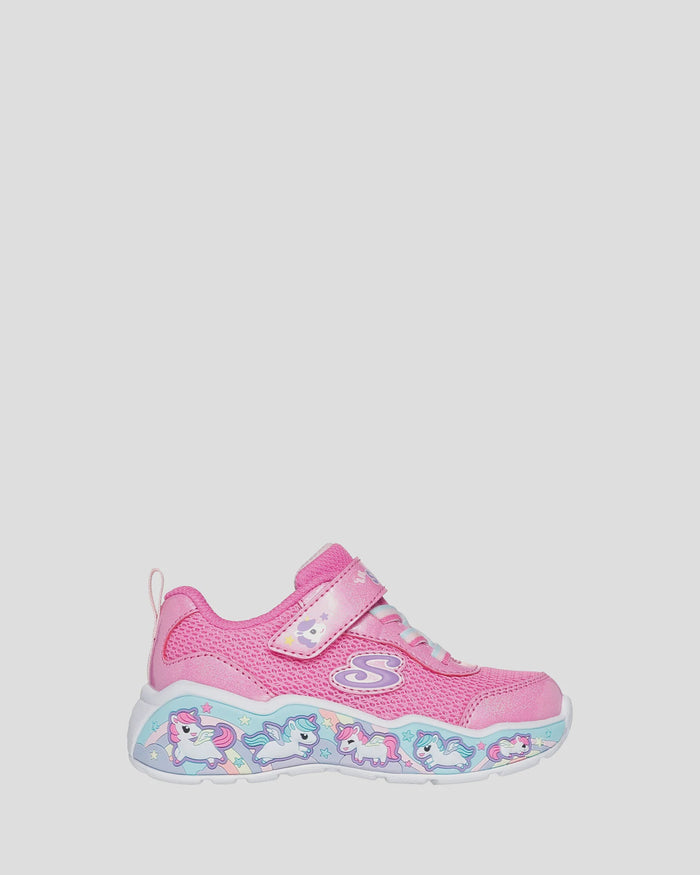 SKECHERS PLAY SCENE FUN SQUAD PINK/MULTI 303158N