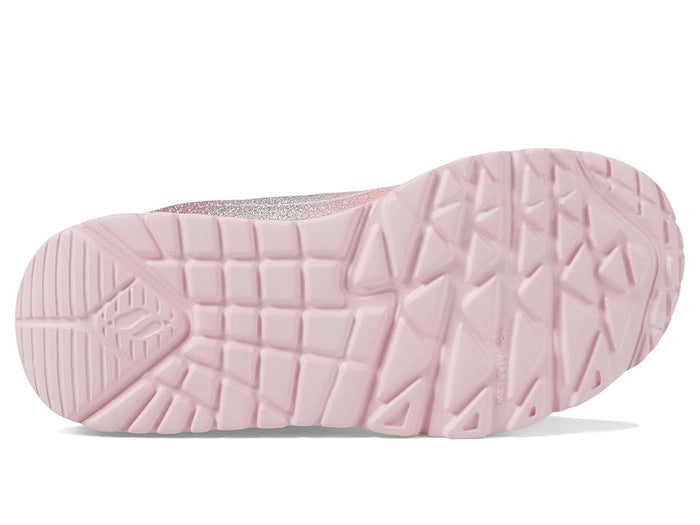 SKECHERS UNO LITE 310393L METALLIC SHIMMERS LT PINK