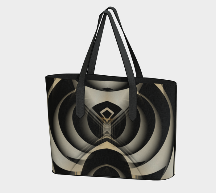 Skeedelic Vegan Leather Tote Bag