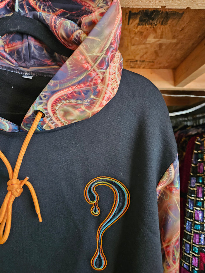 SMALL: Dragon's Lair PULLOVER with NO Faux Fur in the hood