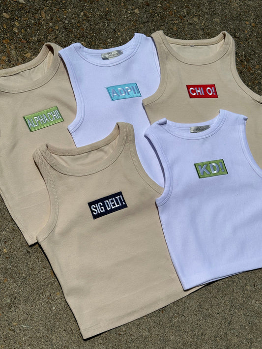 Sorority Daily Ribbed Tanks