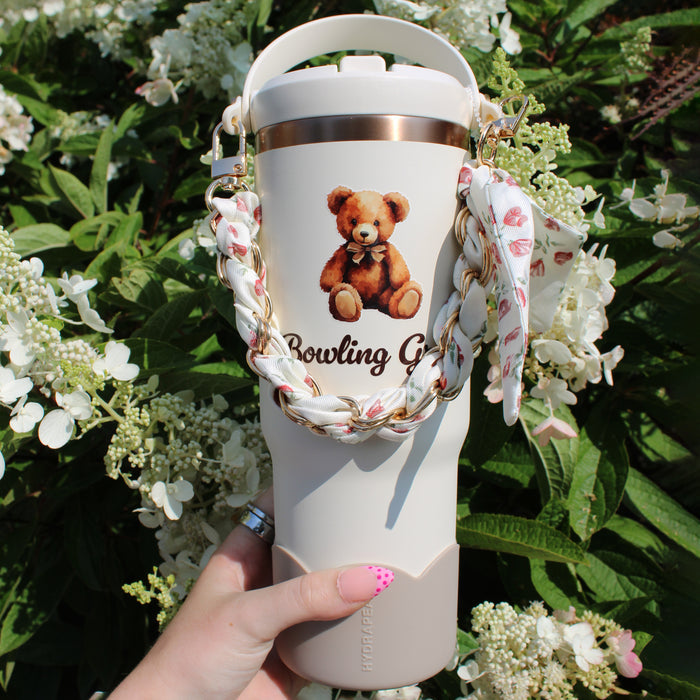 Spirit Bowling Green Bear Ivory Hydrapeak 32oz W/Scarf