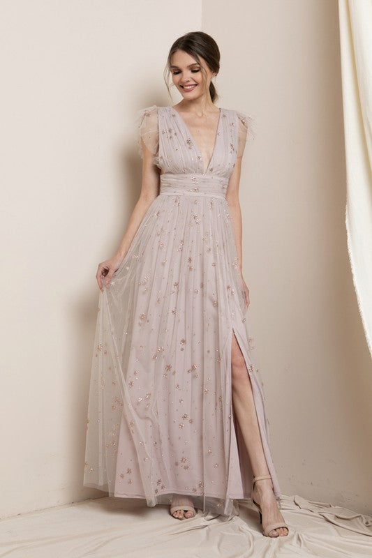 Stella Dress in Sand